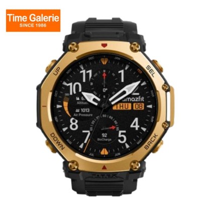 Amazfit T-Rex 3 Pro 48MM A2444 Black Gold Smartwatch Unisex Watch Amazfit T-Rex 3 Pro 48MM A2444 Black Gold Smartwatch Unisex Watch
